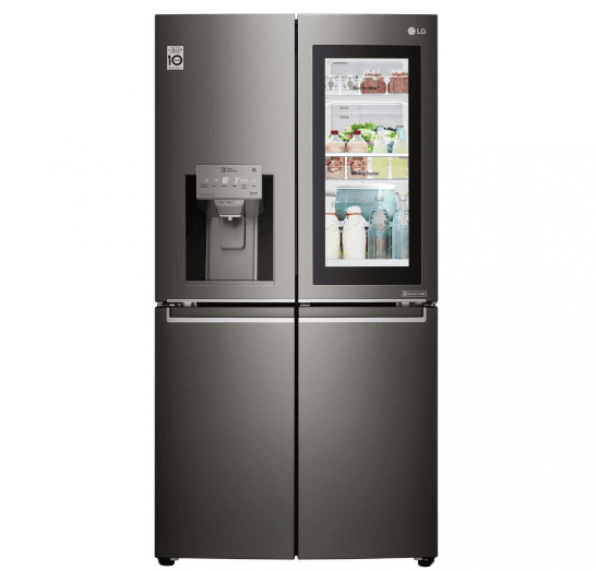 Americká lednice LG, Instaview, led, voda, 180 cm