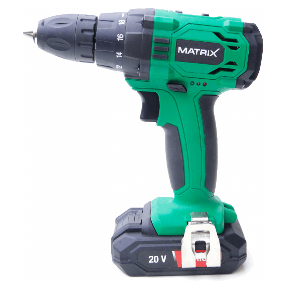Aku šroubovák / vrtačka Matrix + 2 baterie