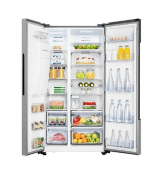 Americká lednice Hisense, A++, 535 l, led