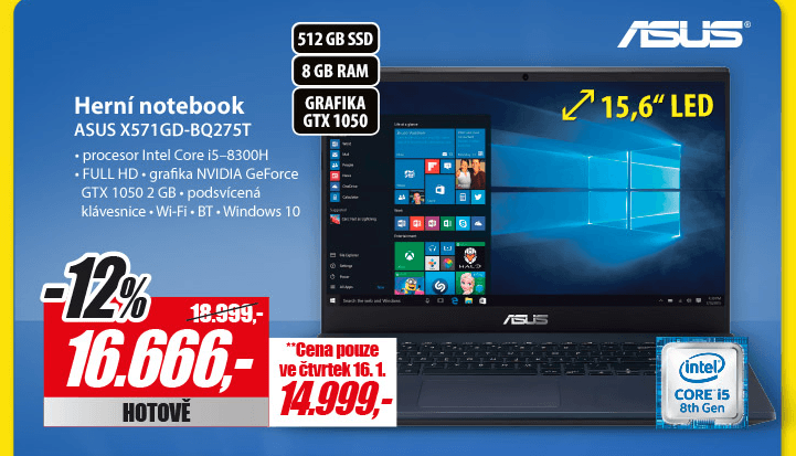 Asus, i5 4GHz. 8GB RAM, 2GB Nvidia, 15,6"