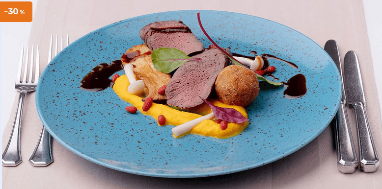 3chodové menu pro 2 osoby v luxusním 5* hotelu 