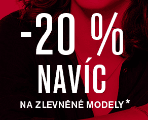 Extra sleva 20% na zlevněné bundy a kabáty
