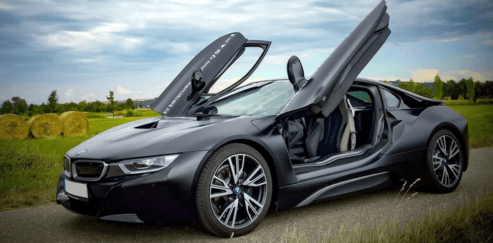 Zapůjčení vozu BMW i8 Frozen Black Edition, 60 min