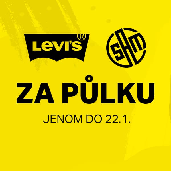 Sleva 50% na Levi´s a SAM 73