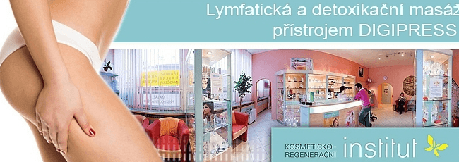 Lymfatická a detoxikační masáž přístrojem DIGIPRES