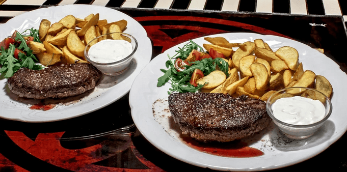 Vyzrálý argentinský rump steak s pepřem (à 200 g) 