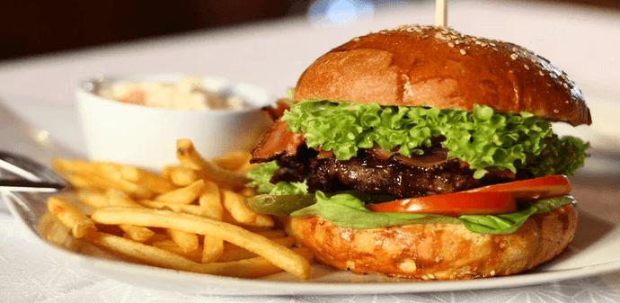 1× zahradnický hovězí burger 