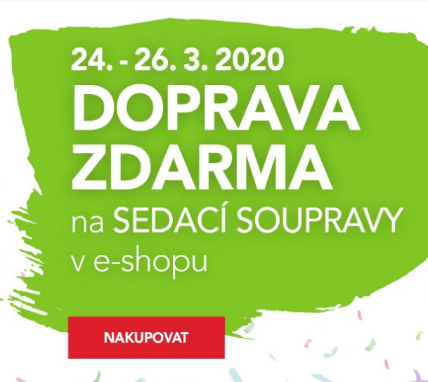 Doprava zdarma na sedací soupravy