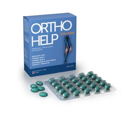 Doplněk Ortho help Collagen 60 kapslí