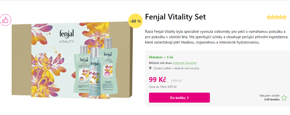 Fenjal Vitality Set