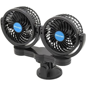 Ventilátor do auta na palubní desku Mitchell