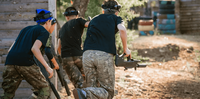 Adrenalinová hra LaserTag