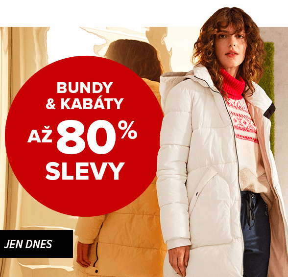 Velký výprodej bund - sleva 80%