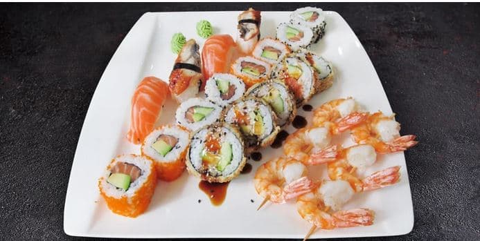 Sushi set s 35 kousky