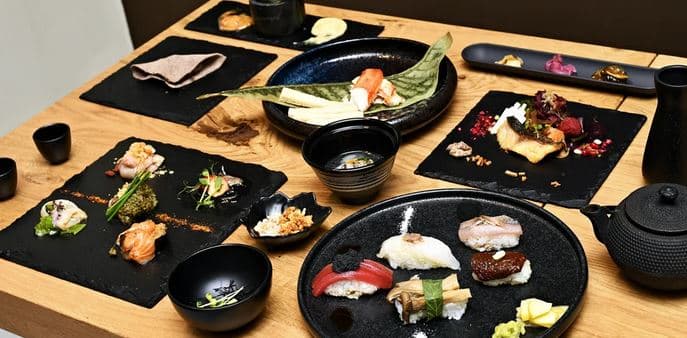 Japonské 5chodové degustační menu pro dva 
