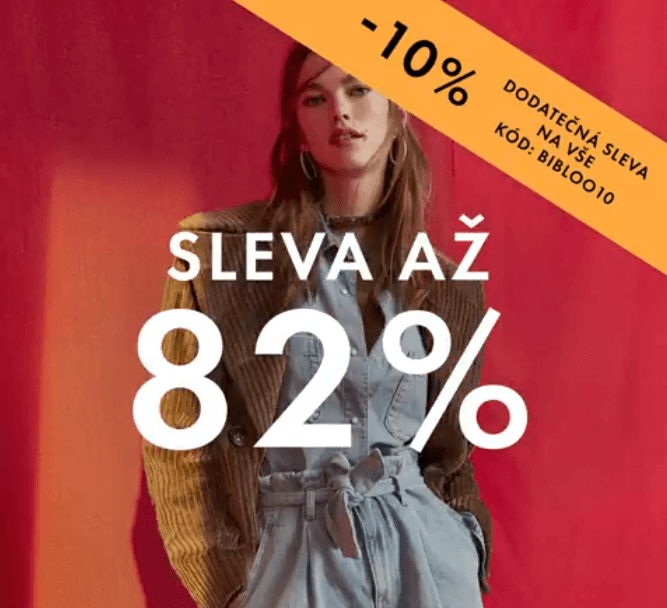 Bibloo - extra sleva na vše (i výprodej)