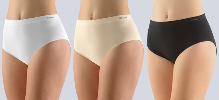 Kup 3 libovolné kalhotky GINA a máš slevu 10%