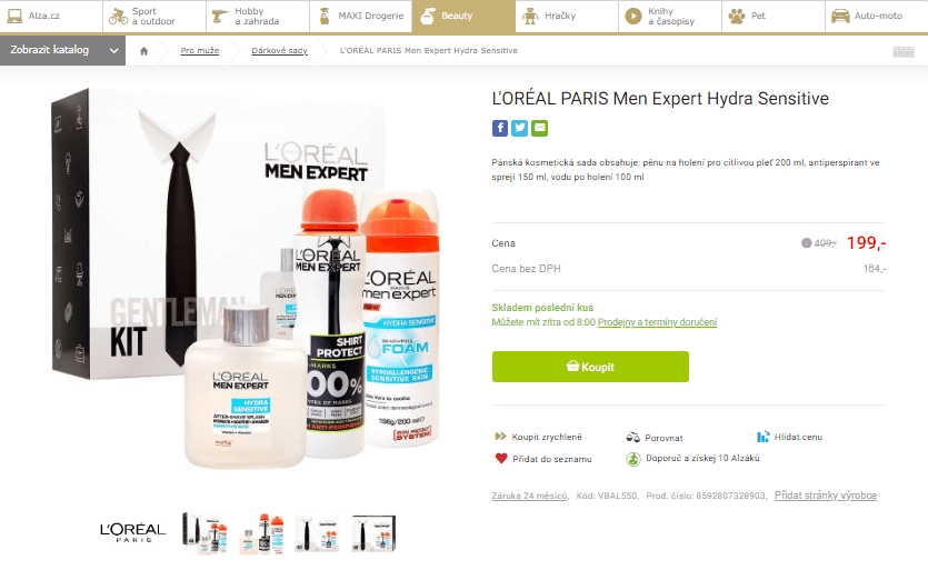 L'ORÉAL PARIS Men Expert Hydra Sensitive