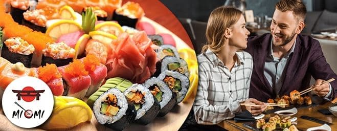 50 lahodných SUSHI kousků 