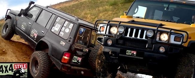 Jízda NISSANEM PATROL nebo HUMMEREM H2