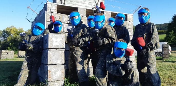 Junior paintball: 3hodinová bitva