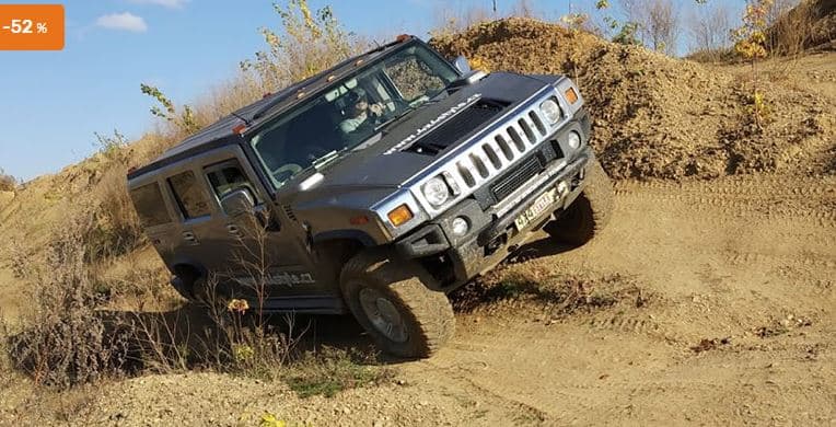 Zážitková jízda Hummerem H2 nebo offroadem Nissan 