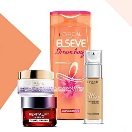 Náušnice zdarma k nákupu L'Oreal