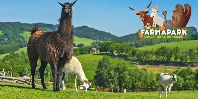Rodinný vstup do Farmaparku Soběhrdy