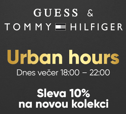 Sleva 10% na Tommy Hilfiger a Guess