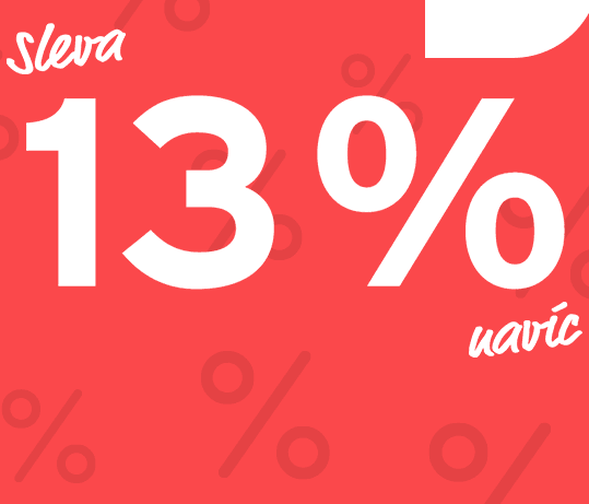 Extra sleva 13% na výprodej + DZ