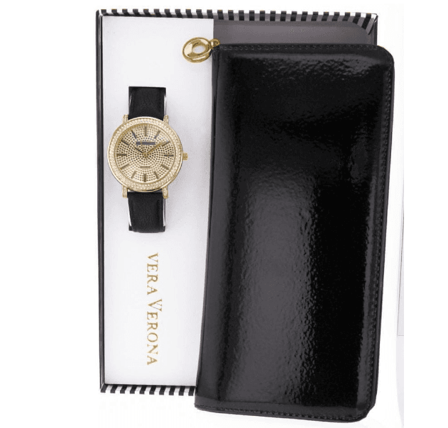 Dárková sada Vero Verona, hodinky + peněženka
