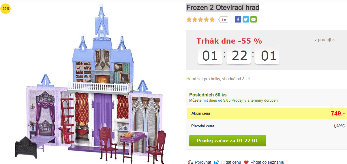 Otevírací hrad Ledové království 2