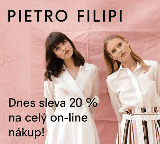 Pietro-Filipi - sleva 20% + DZ na vše