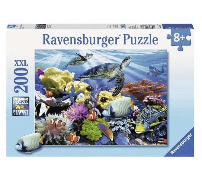 Puzzle s 200 díly Vodní želvy 