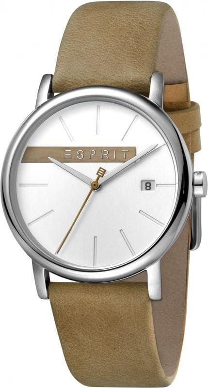 Pánské hodinky Esprit Timber Silver Beige