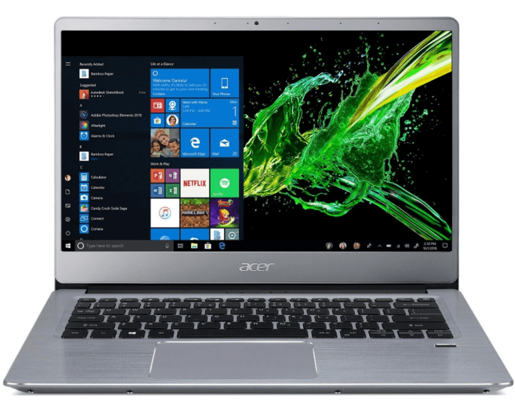 Acer, 3,7GHz, 8GB RAM, 14", SSD