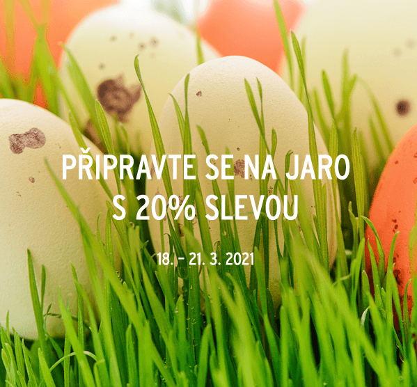 Extra sleva 20% na nezlevněné zboží