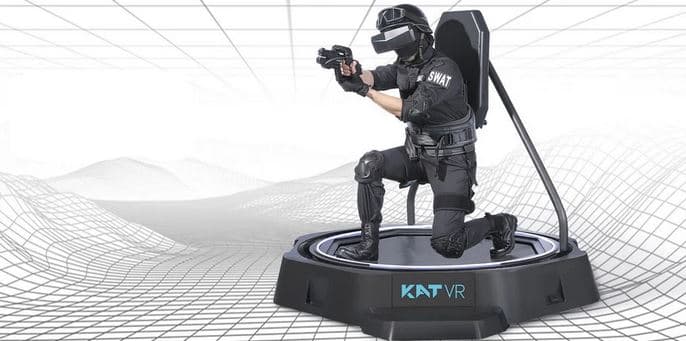 15 min. hry ve virtuální realitě KAT VR Walk pro 1