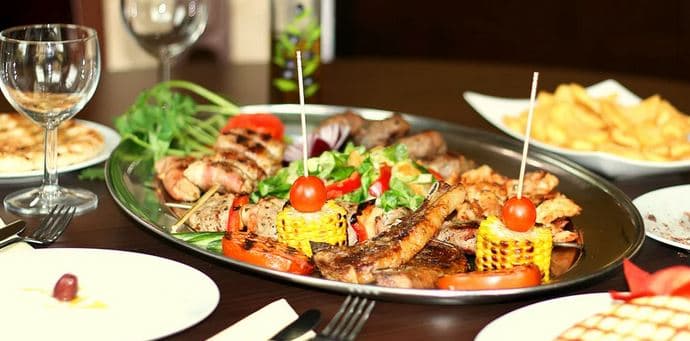 Řecké plato Delphi pro 2 osoby, 850 g