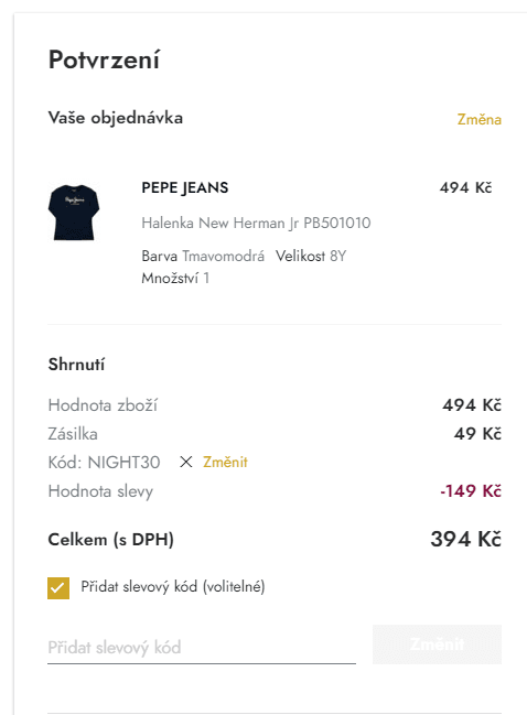 Modivo - slevový kód 30% na nákup