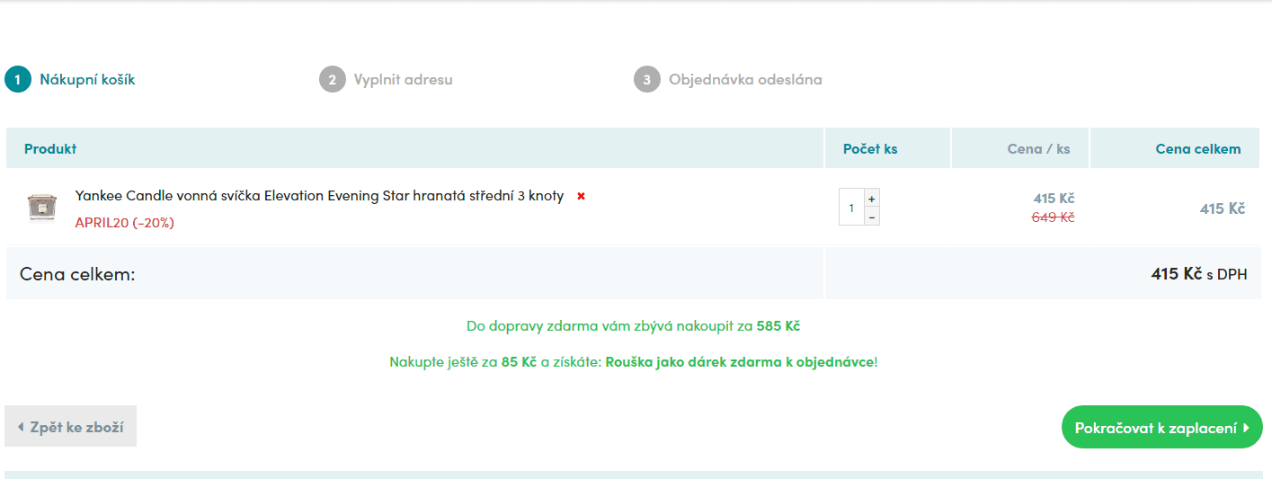 Yankee Candle Elevation 347 g