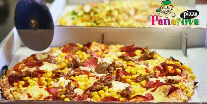 Dvě poctivé Paňárovy pizzy s rozvozem