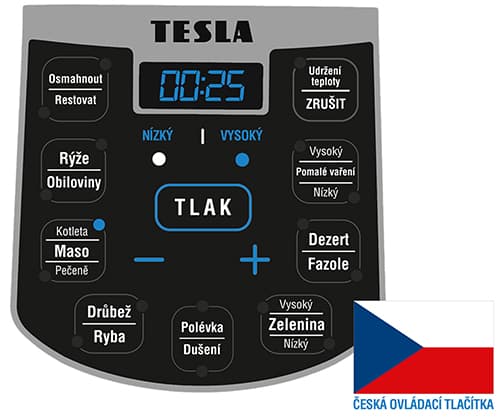 SLEVA 8% na multifunkční tlakový hrnec TESLA