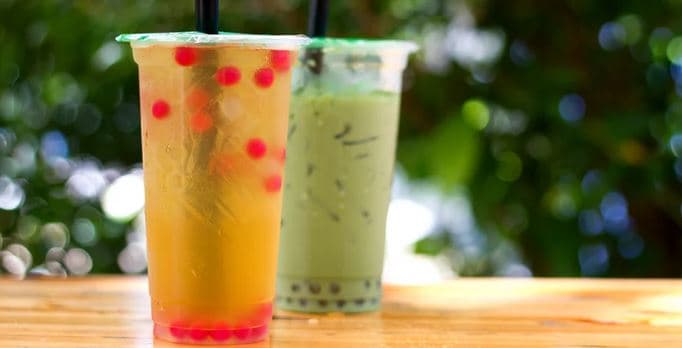 Bubble Tea o objemu 0,45 l s kuličkami a želé