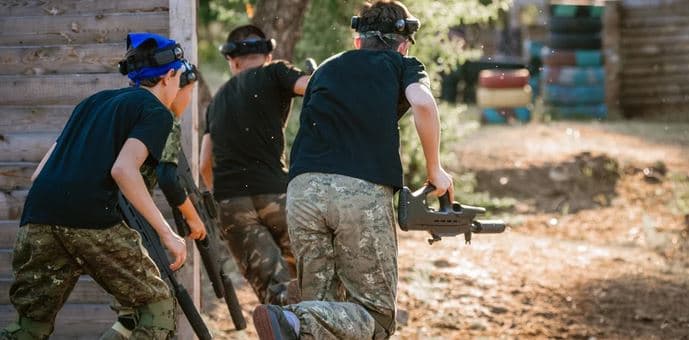 Adrenalinová hra LaserTag