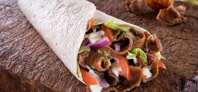 Velký kebab box s hranolky / Prostějov /