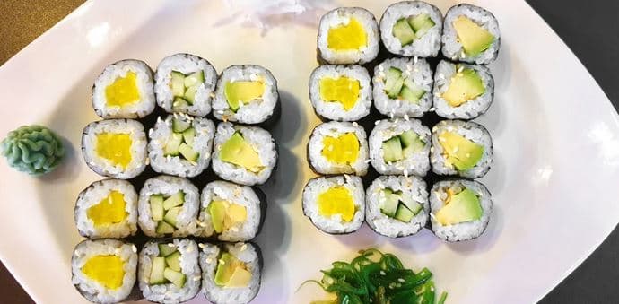 Sushi sety v asijském bistru