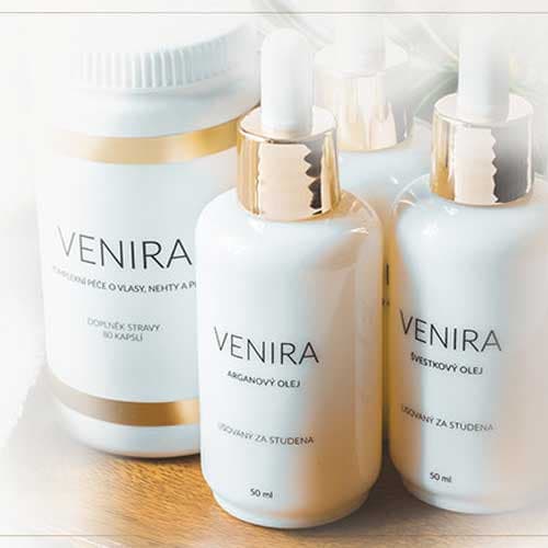 Venira.cz - sleva 15% na vše + dárek
