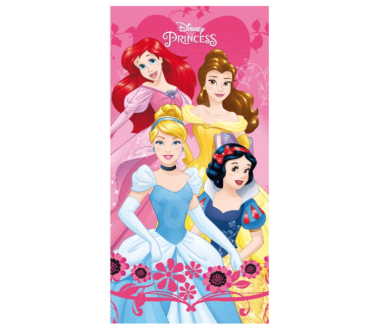 Osuška Princess heart, 140x70 cm