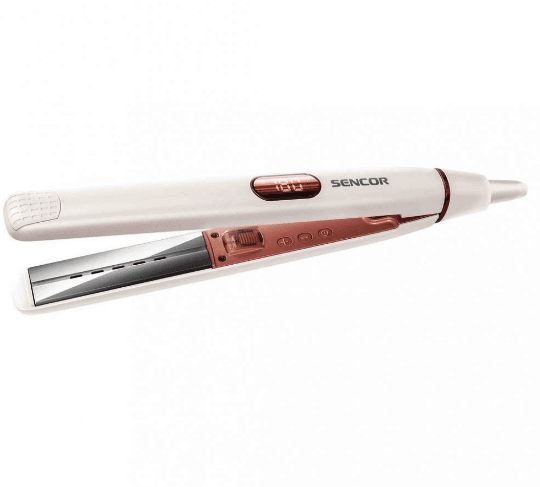 Žehlička na vlasy Sencor, 14 teplot, titan